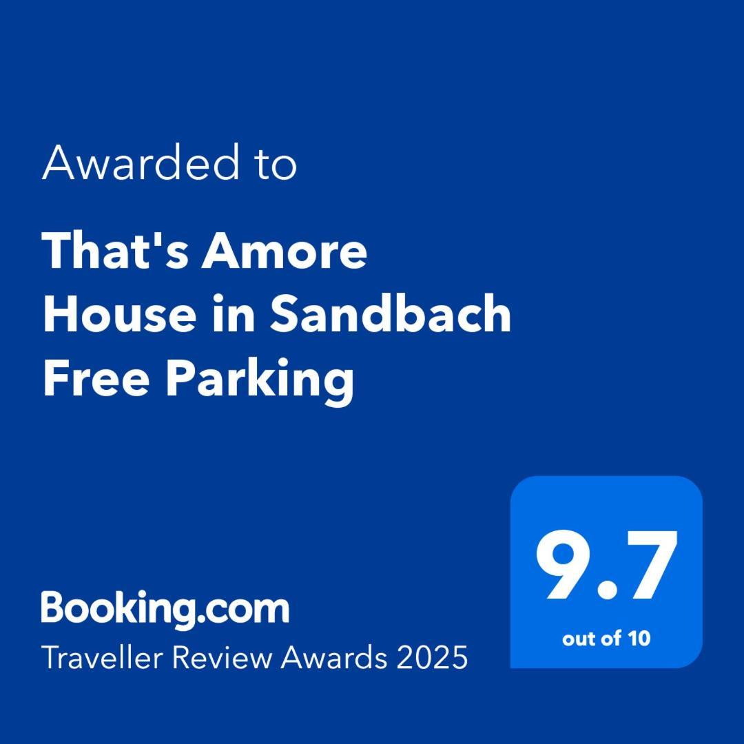 That'S Amore House In Sandbach Free Parking Extérieur photo